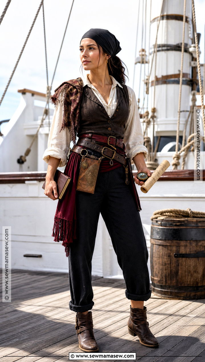 Pirate First Mate Costume - 35 easy pirate costume ideas