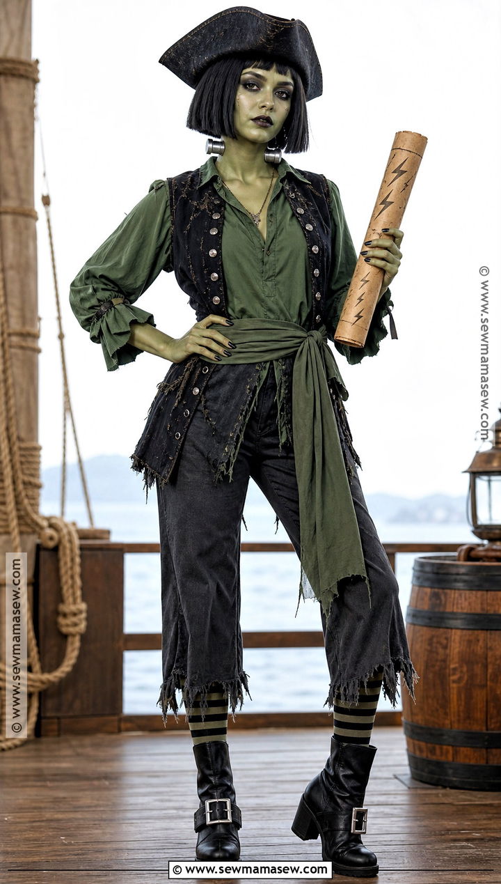 Pirate Frankenstein Costume - 45 frankenstein costume ideas
