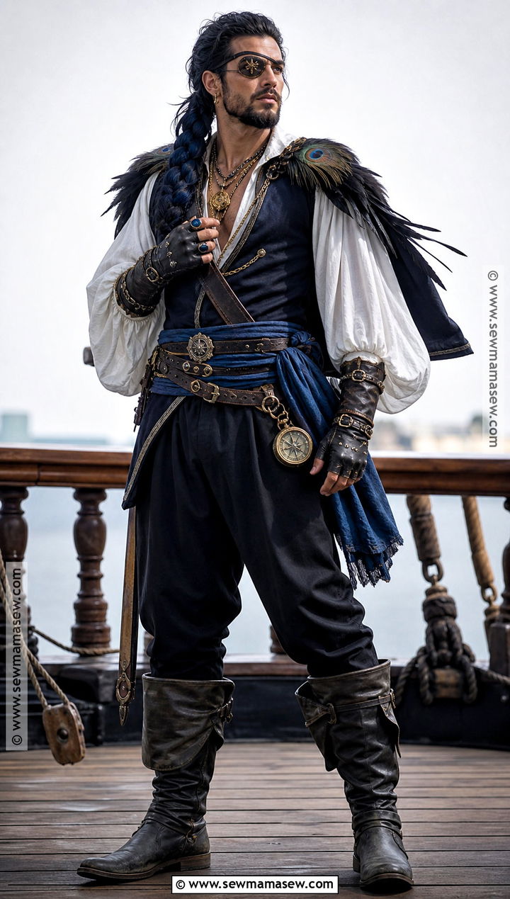 Pirate Kaeya Cosplay - 30 kaeya cosplay ideas