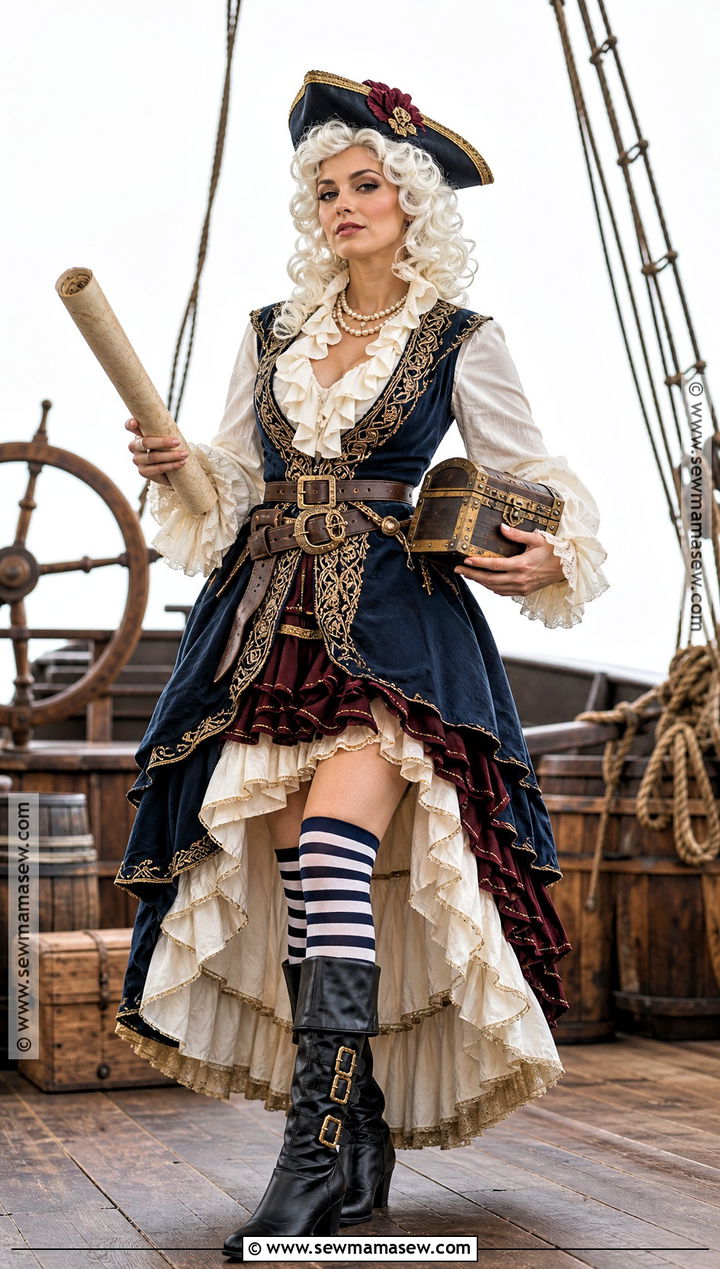 Pirate Marie Antoinette Costume - 35 marie antoinette costume halloween ideas