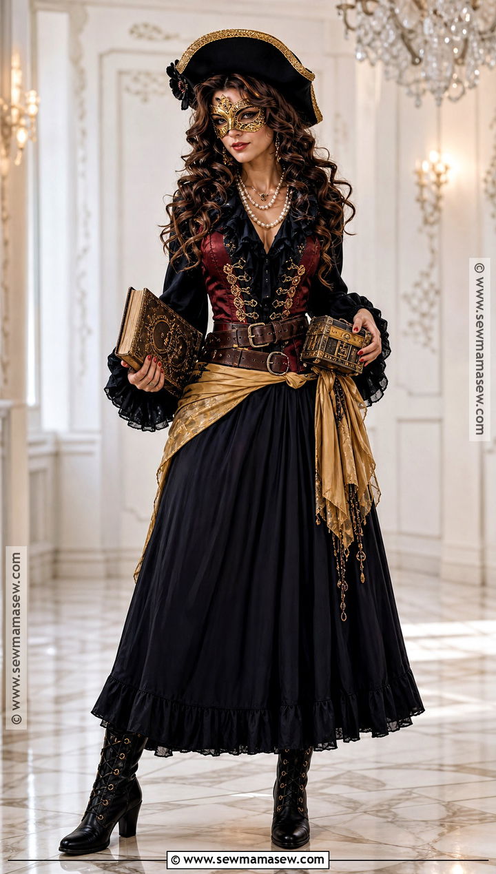 Pirate Masquerade Costume - 50 pirate costume ideas for women