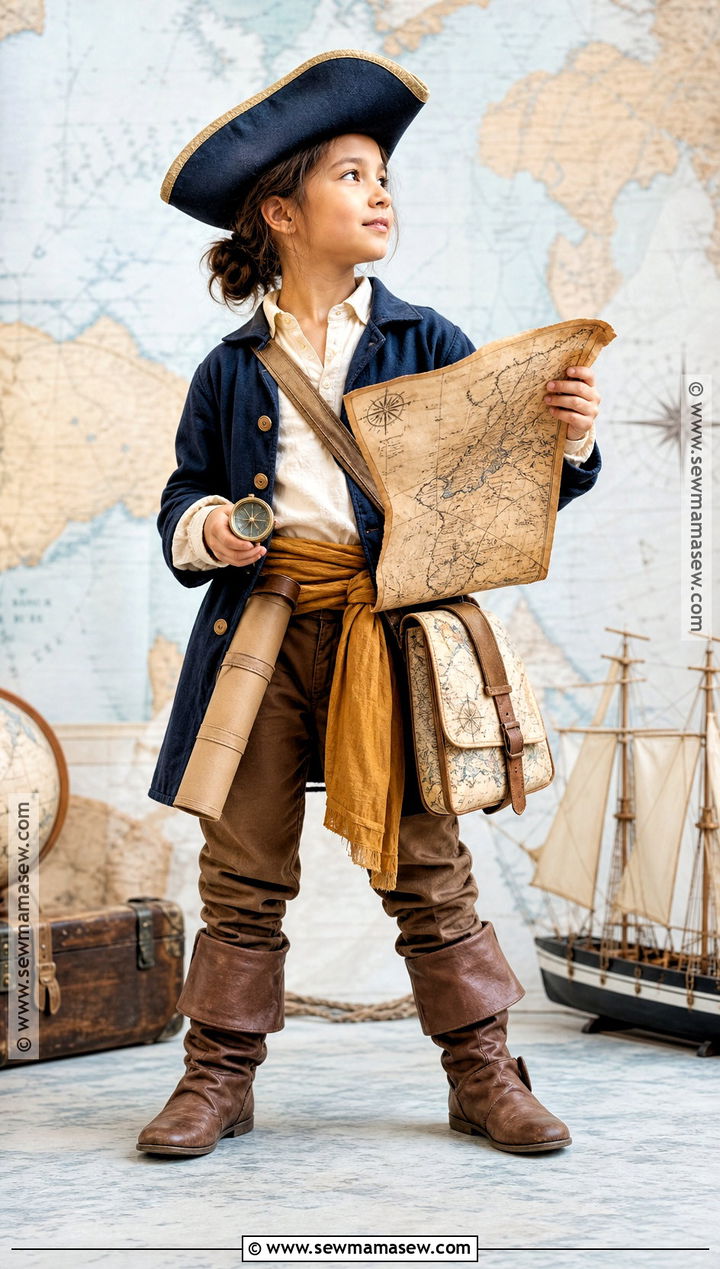 Pirate Navigator Costume - 35 pirate costume ideas for kids