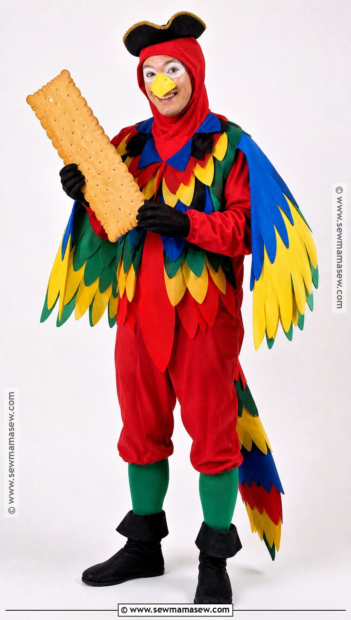 Pirate Sidekick Parrot Costume - 35 parrot costume ideas