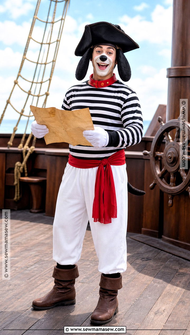 Pirate Snoopy Costume - 40 snoopy halloween costume ideas