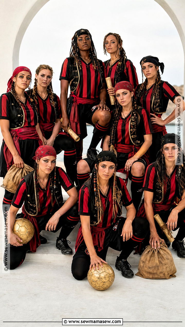 Pirate Soccer Team Costume - 30 Soccer Team Halloween Costumes