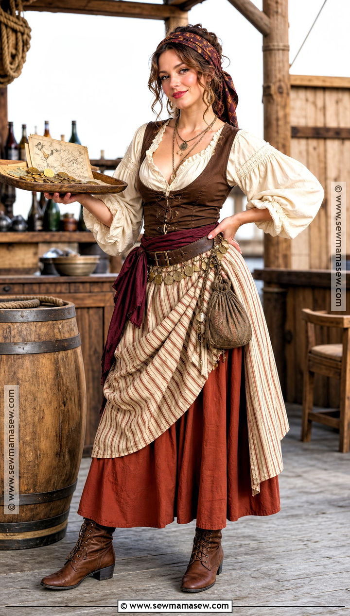 Pirate Tavern Costume - 30 cute pirate costume ideas for women