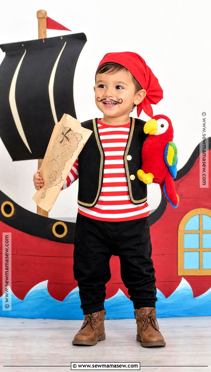 Pirate Toddler Boy Halloween Costume - 30 toddler boy halloween costume ideas