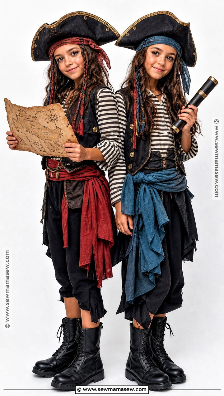 Pirate Twins Costume - 30 Twin Costume Ideas