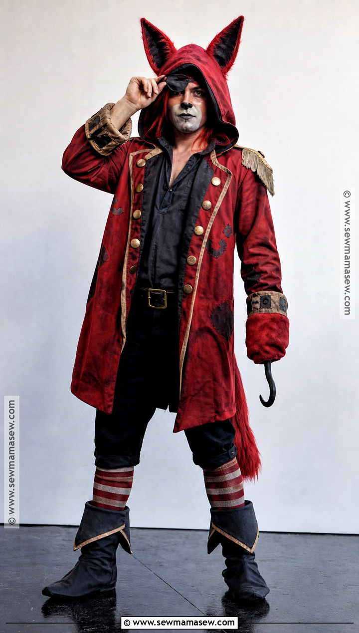 Pirate Withered Foxy Cosplay - 30 withered foxy cosplay ideas