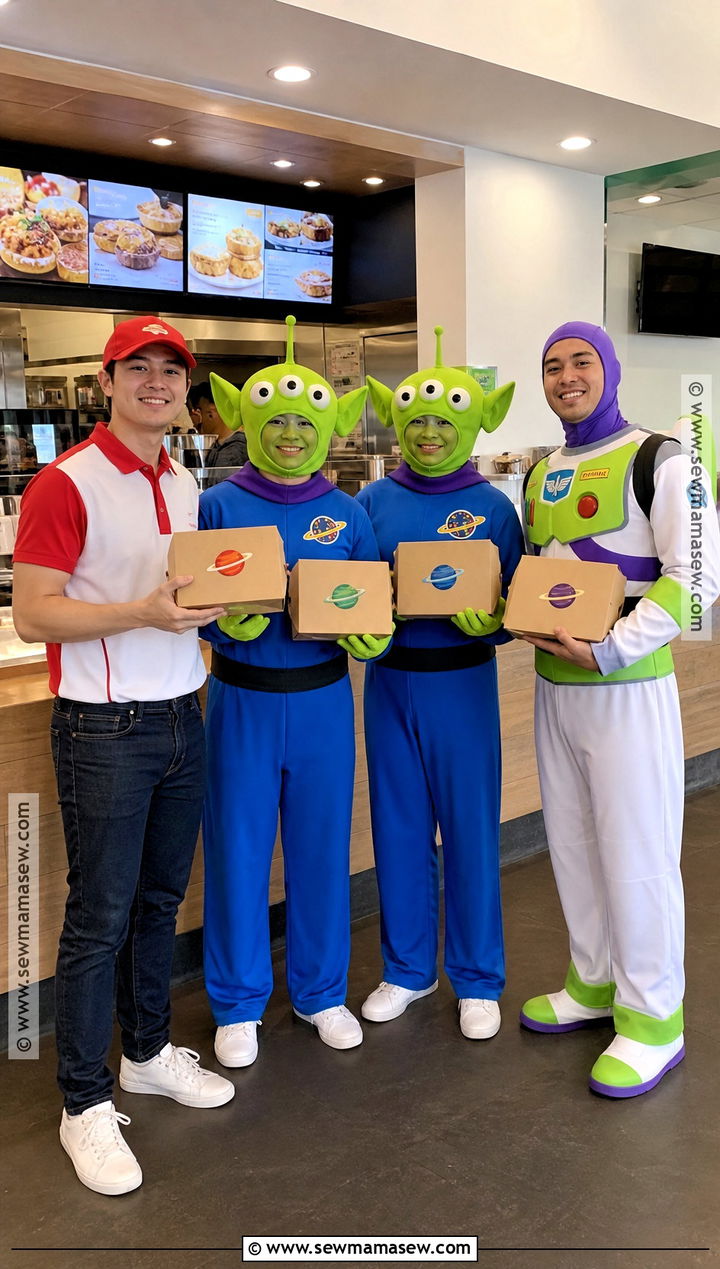 Pizza Planet Toy Story Group Costume - 35 toy story group costume ideas