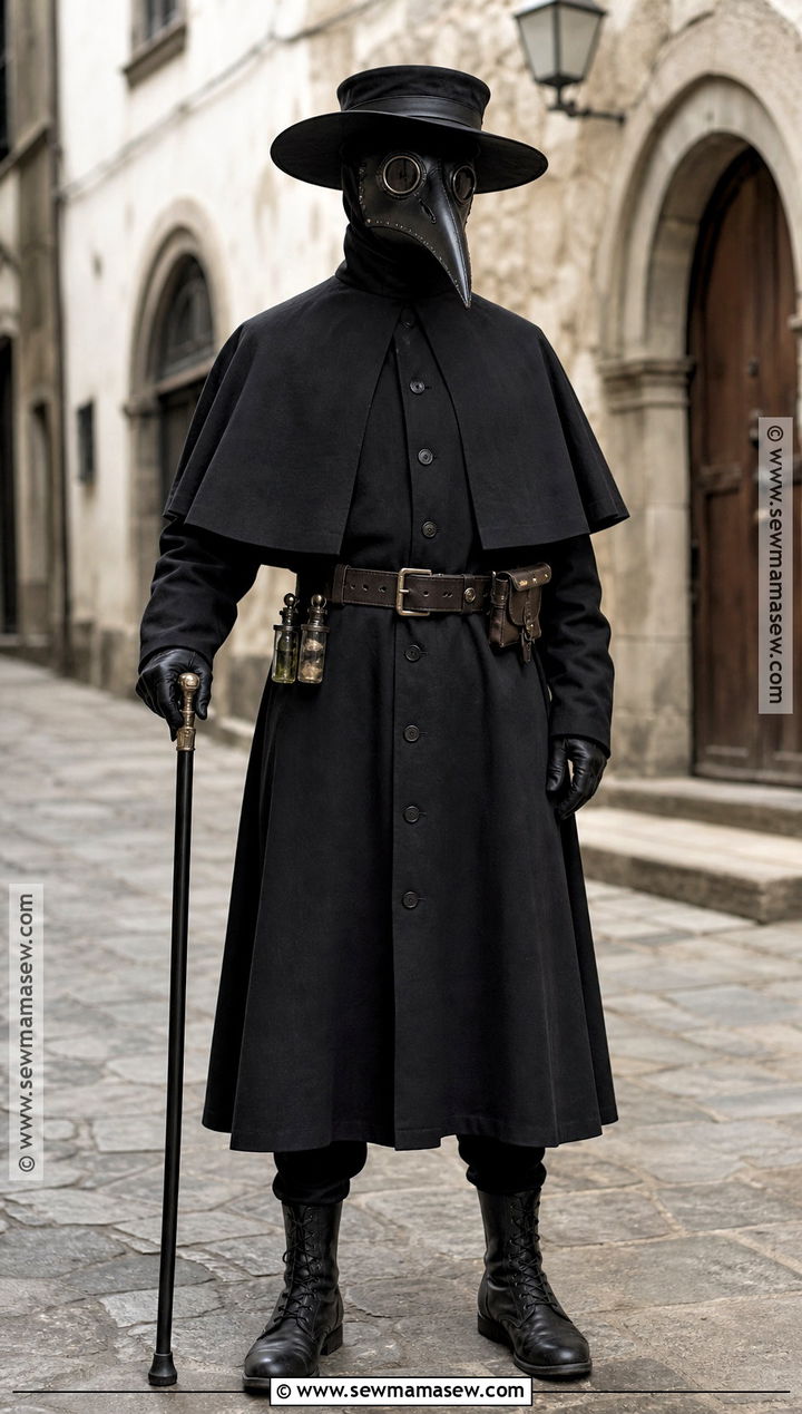 Plague Doctor Cosplay - 30 scary cosplay ideas