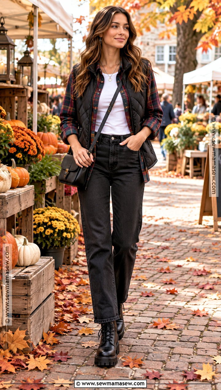 Plaid Flannel Fall Shirt Outfit - 25 fall shirts