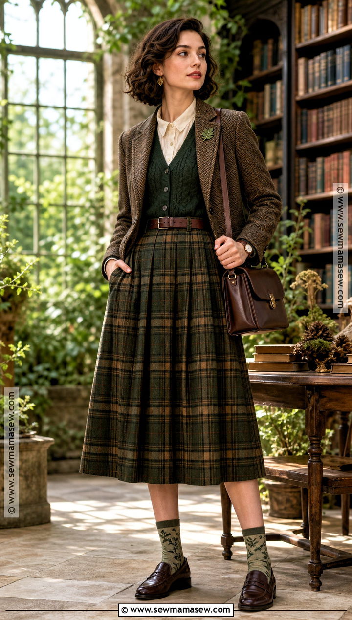 Plaid Forest Witch Outfit - 35 forest witch outfit ideas