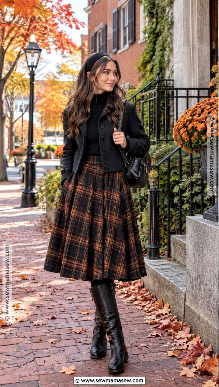 Plaid Skirt Salem Witch Outfit - 20 salem outfits fall witch