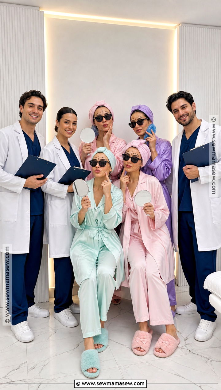Plastic Surgery Clinic Group Costume - 30 plastic surgery costume ideas