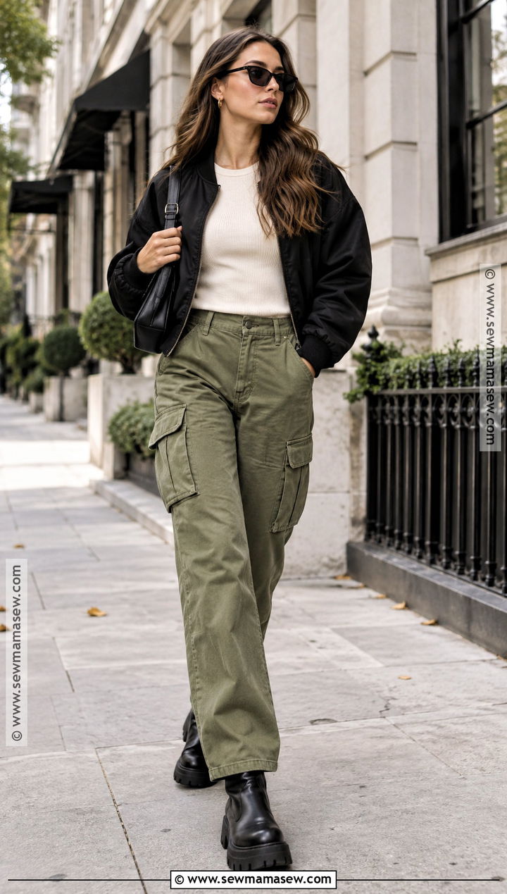 Platform Boots With Cargo Pants and Bomber Jacket - 15 boots fall 2026