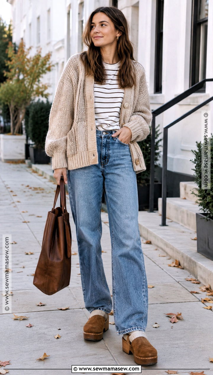 Platform Clogs With Relaxed Jeans - 15 fall must have shoes 2026