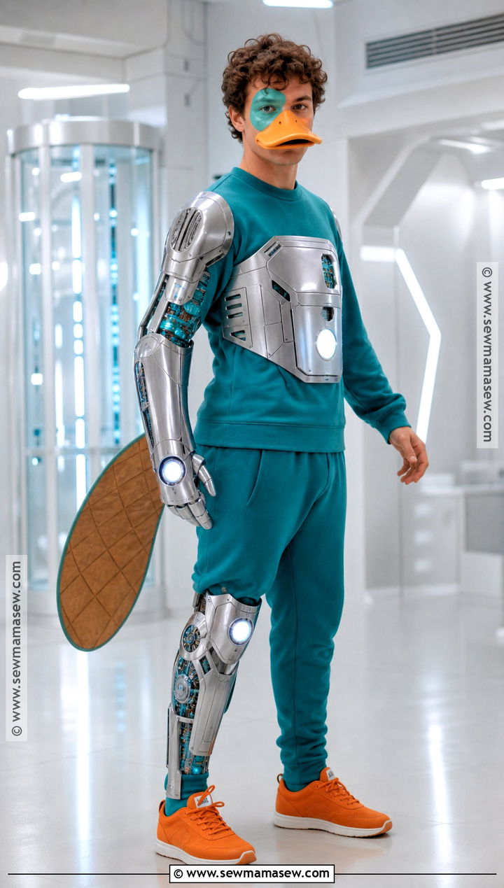 Platyborg Costume With Robot Details - 40 phineas and ferb costume ideas