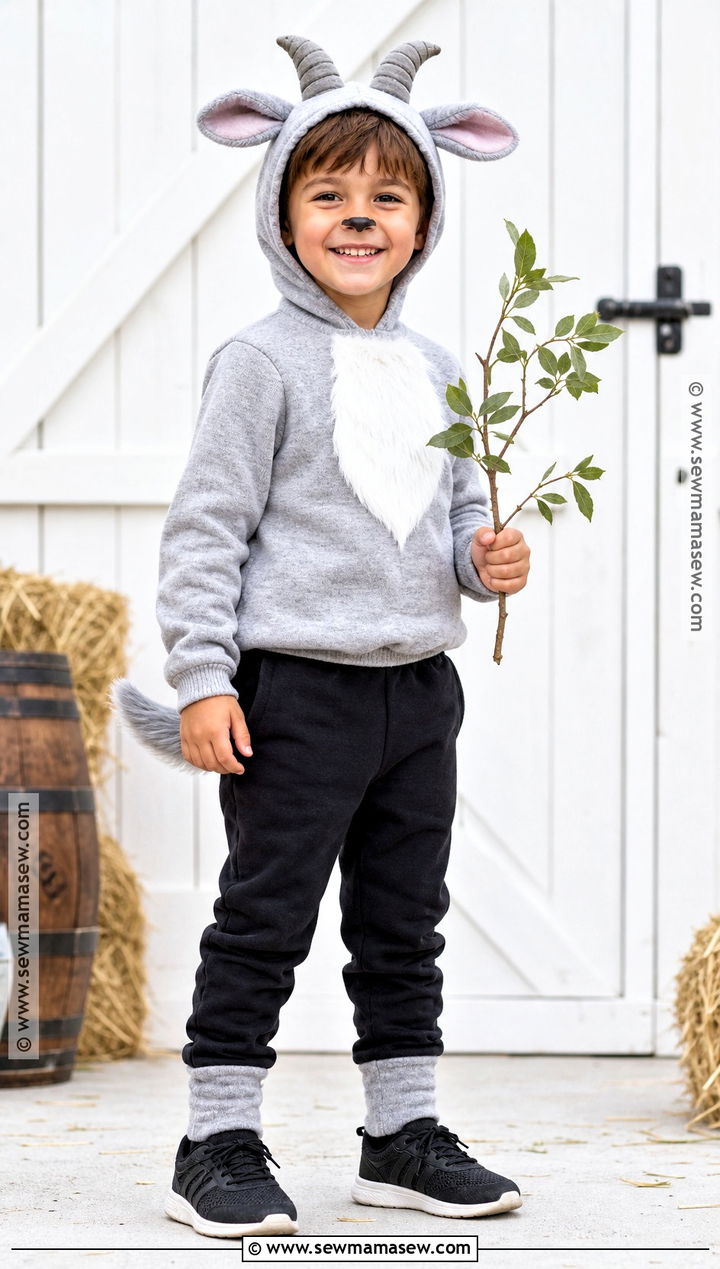 Playful Baby Goat Costume - 30 farm animal costumes