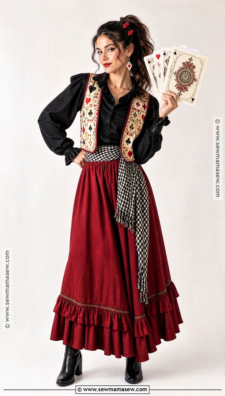 Playing Card Fortune Teller Costume - 45 fortune teller costume ideas