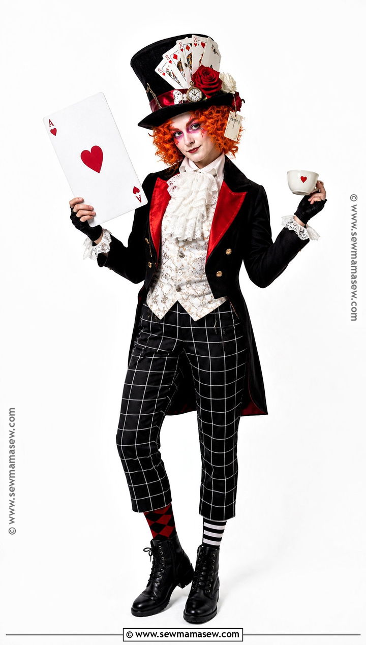 Playing Card Mad Hatter Cosplay - 35 Mad Hatter Cosplay Ideas