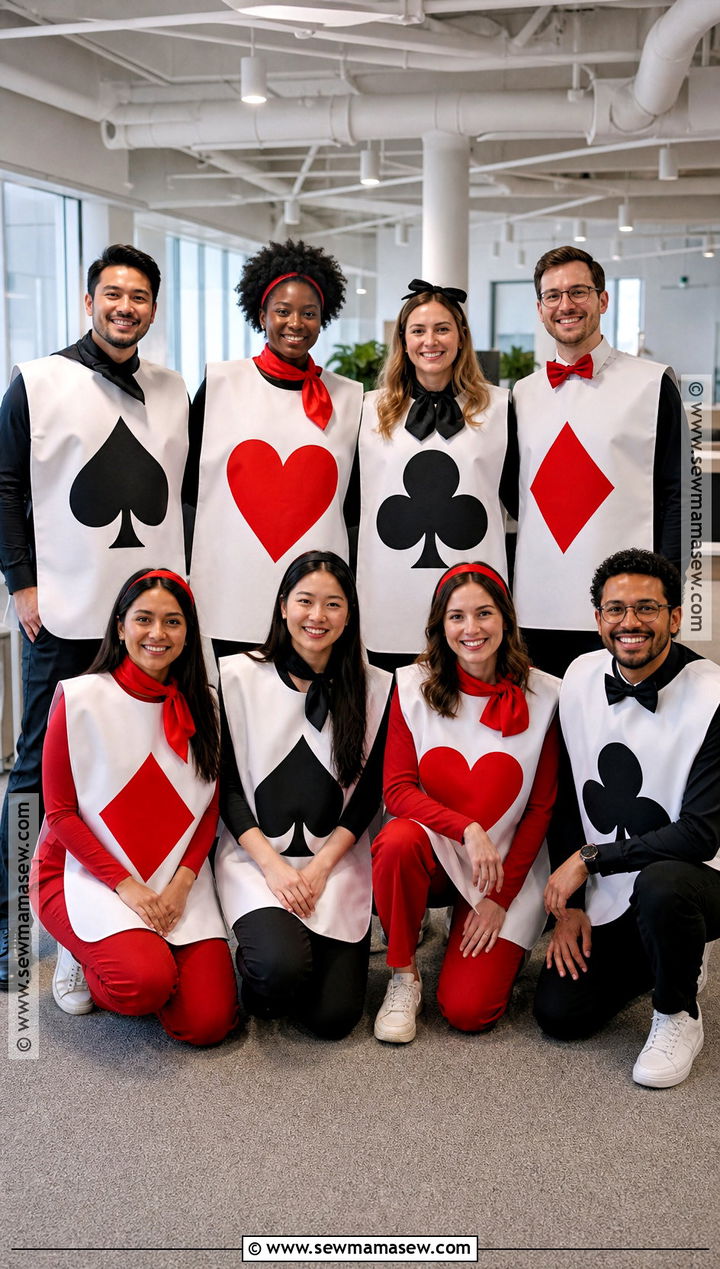 Playing Card Office Group Costume - 35 work costume ideas