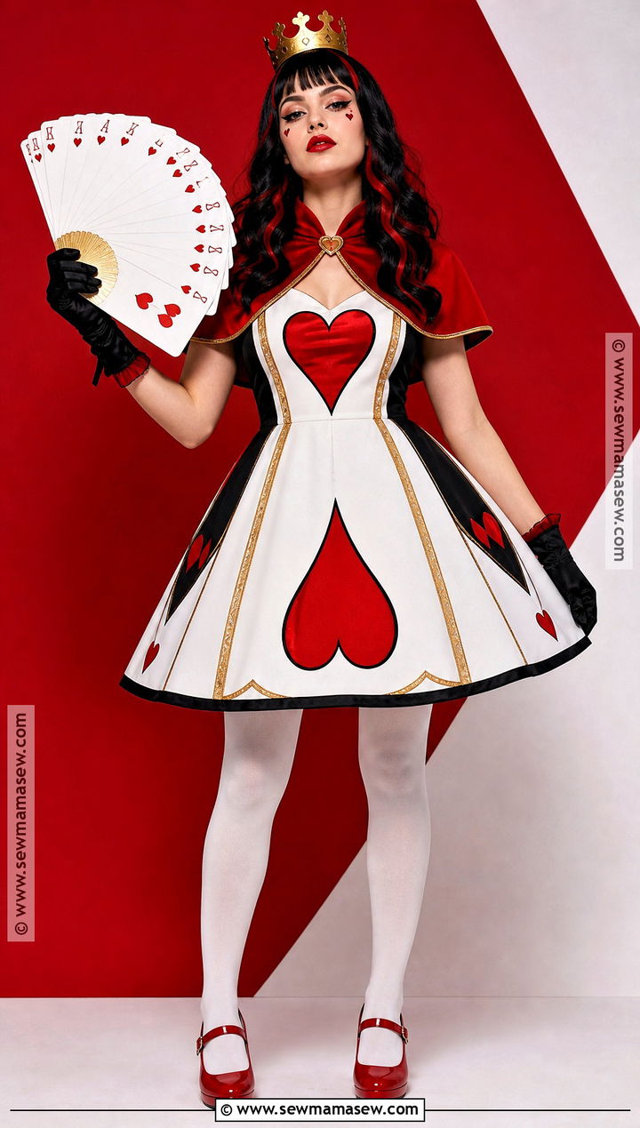 Playing Card Queen Of Hearts Cosplay - 35 Queen Of Hearts Cosplay Ideas