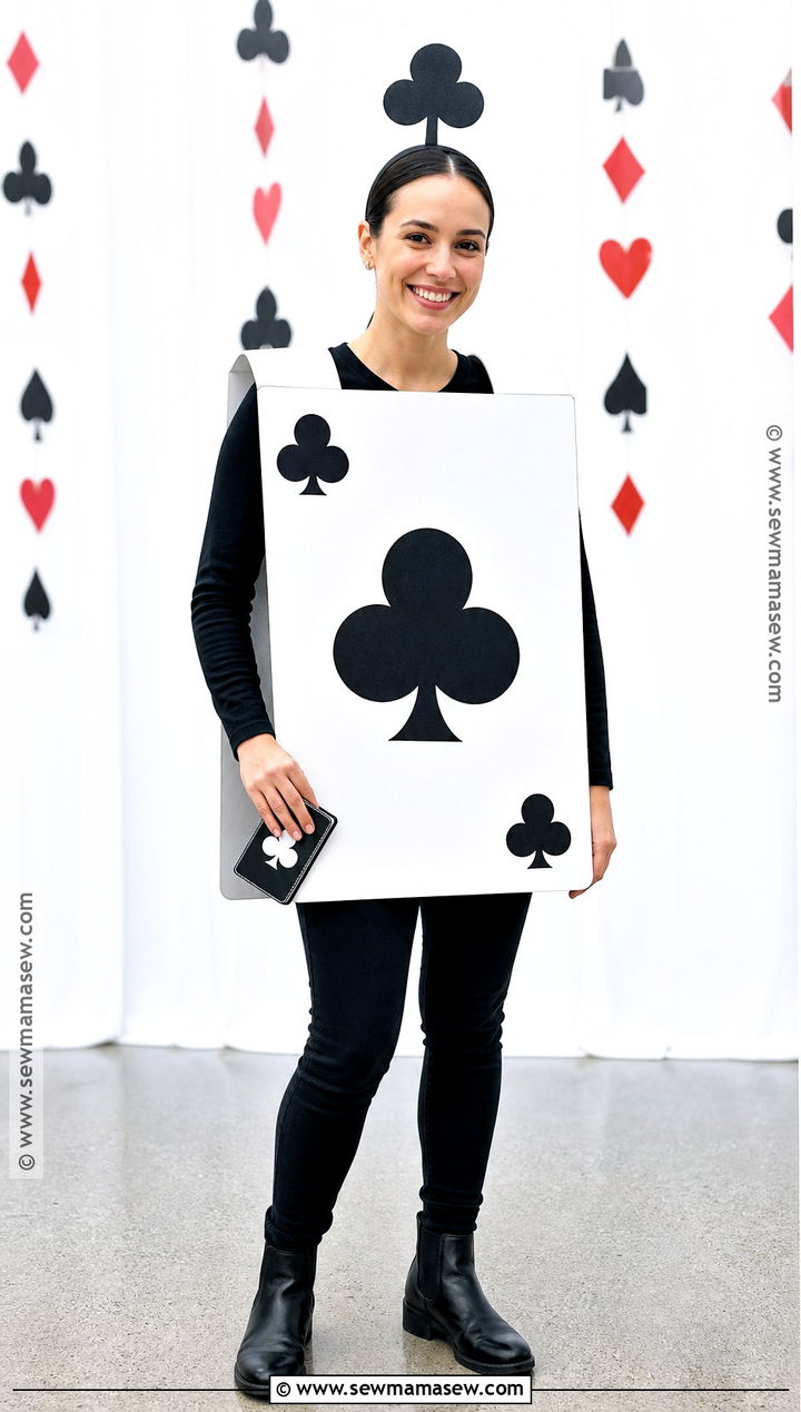 Playing Card Sandwich Board Costume - 30 playing card costume ideas