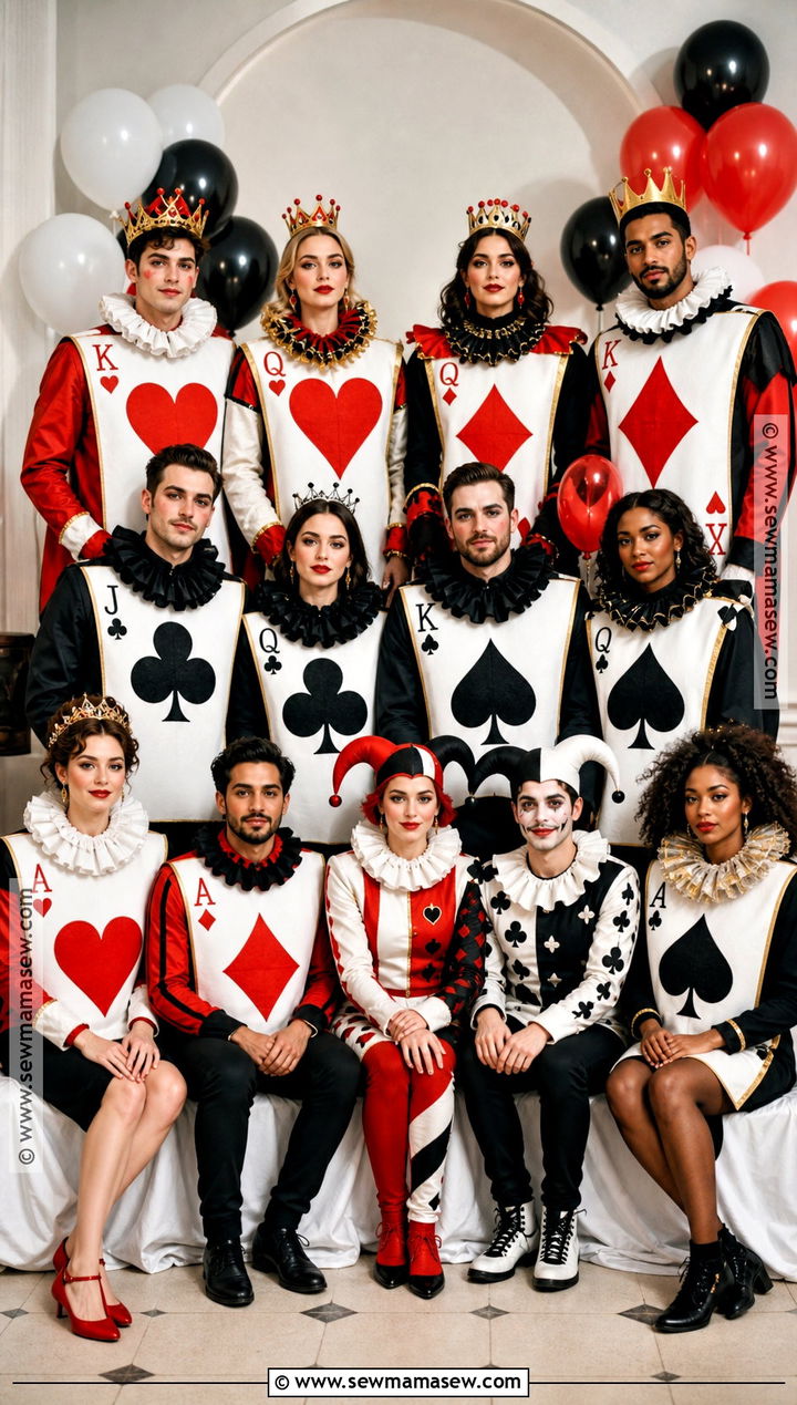 Playing Cards Group Costume - 35 big group costume ideas