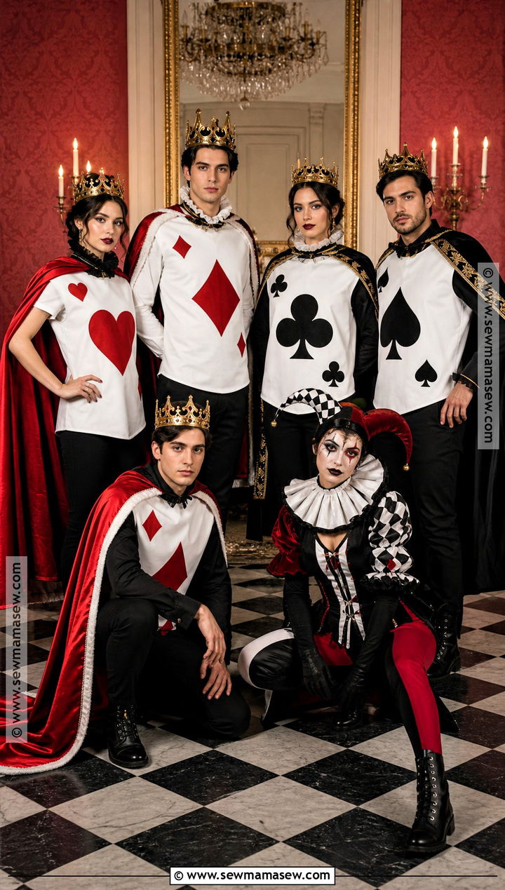 Playing Cards Group Costume - 30 Group Dress Up Ideas