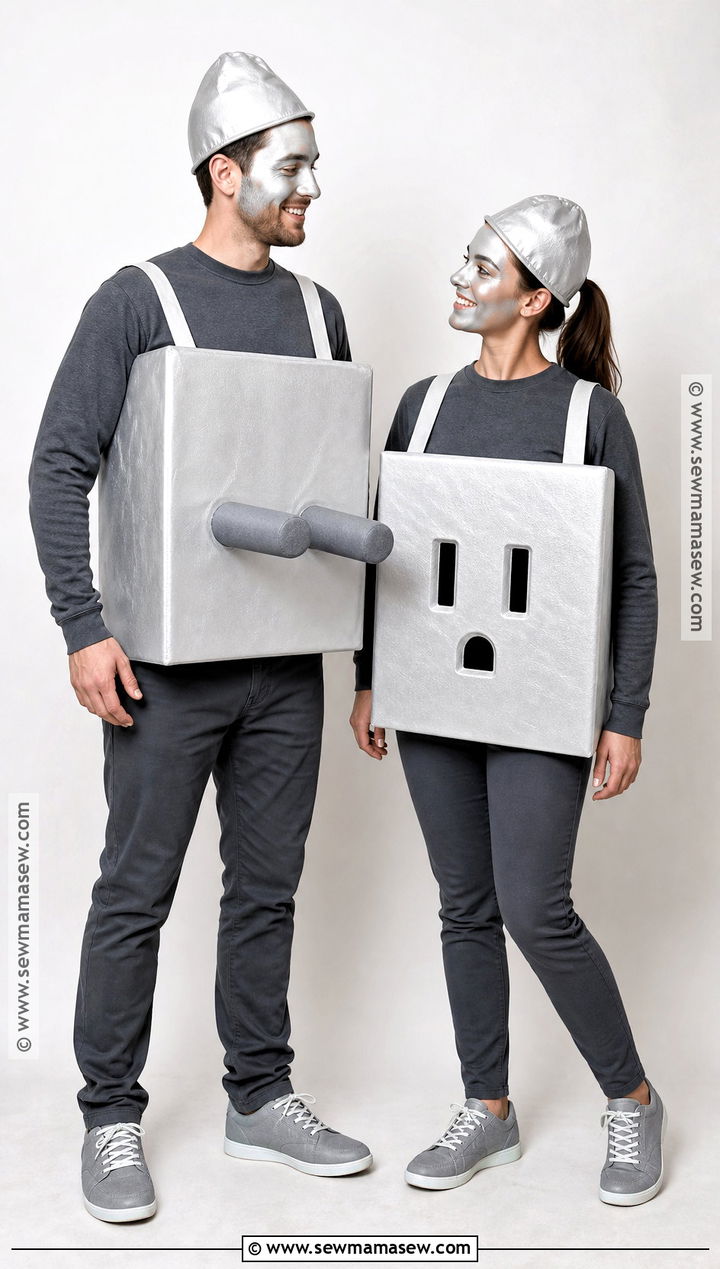Plug And Socket Costume - 30 halloween costume ideas for duos