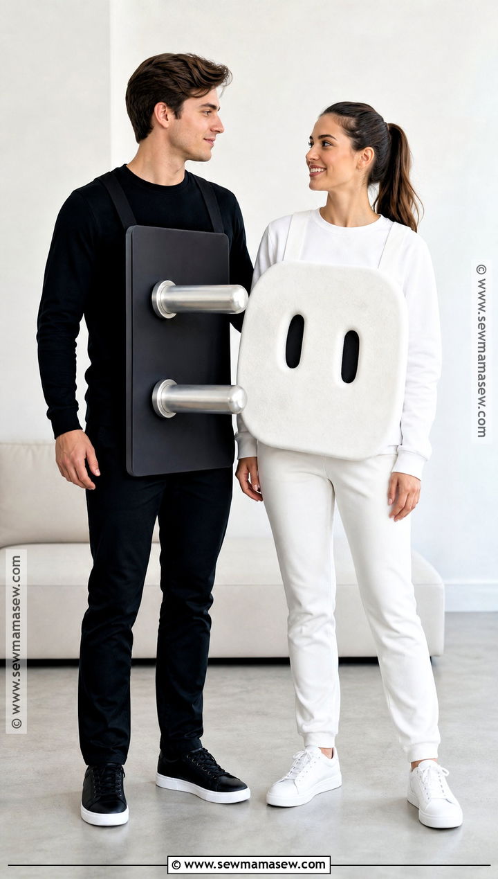 Plug And Socket Couple Costume - 45 duo halloween costumes for couples