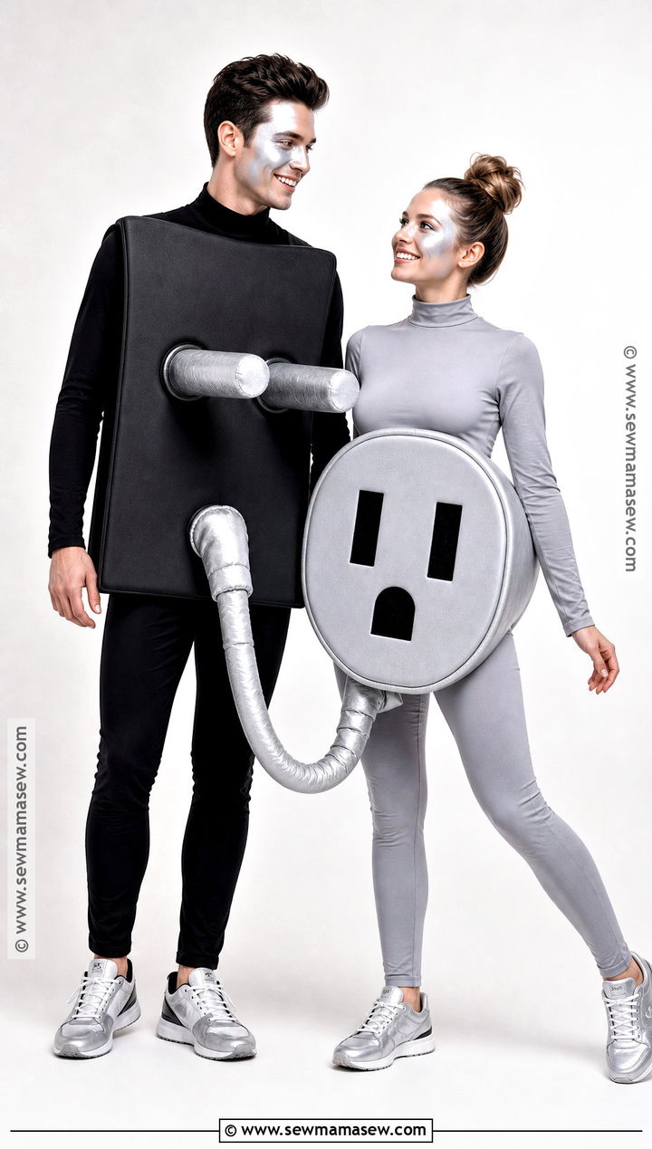 Plug And Socket Duo Costume - 30 duo halloween costume ideas