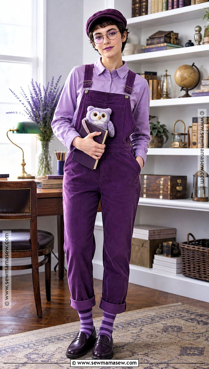 Plum Puddin Costume With Purple Overalls - 35 strawberry shortcake characters costumes