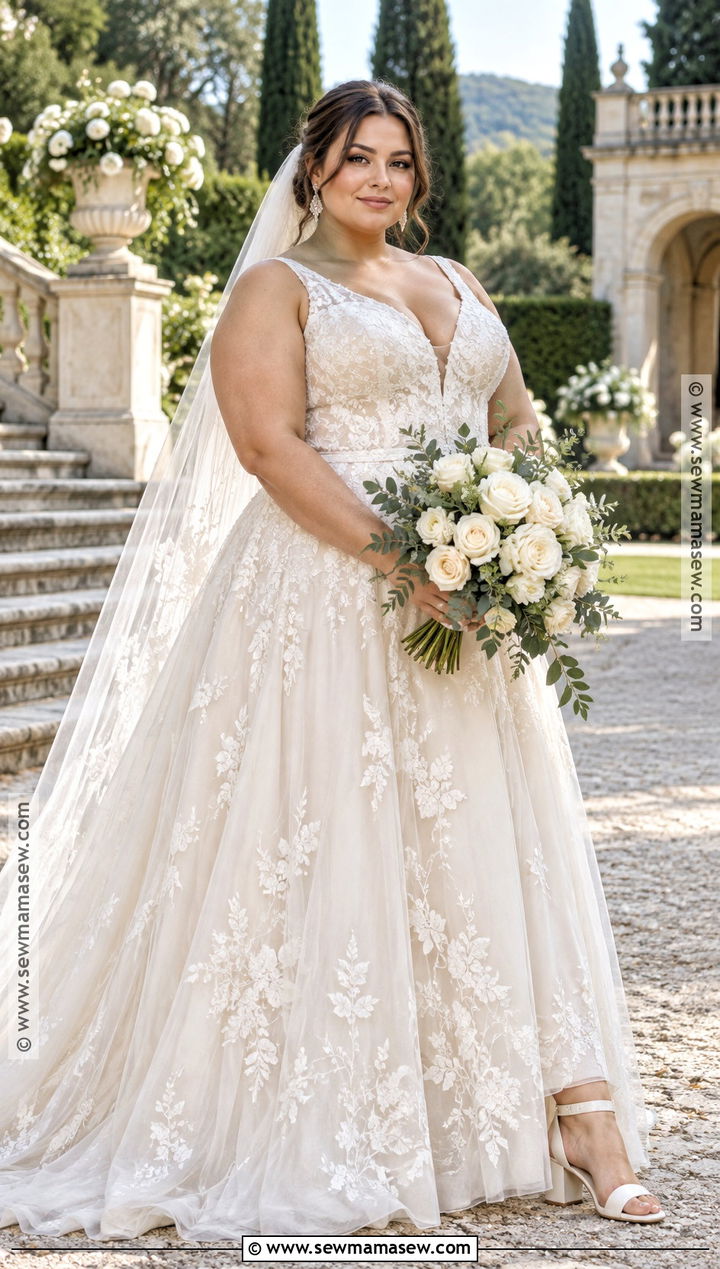 Plus Size A Line September Wedding Dress - 15 september wedding dresses bride