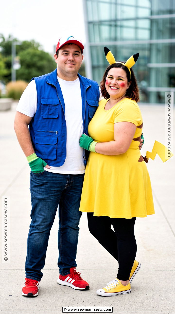 Plus Size Ash And Pikachu Costume - 30 ash and pikachu costume ideas