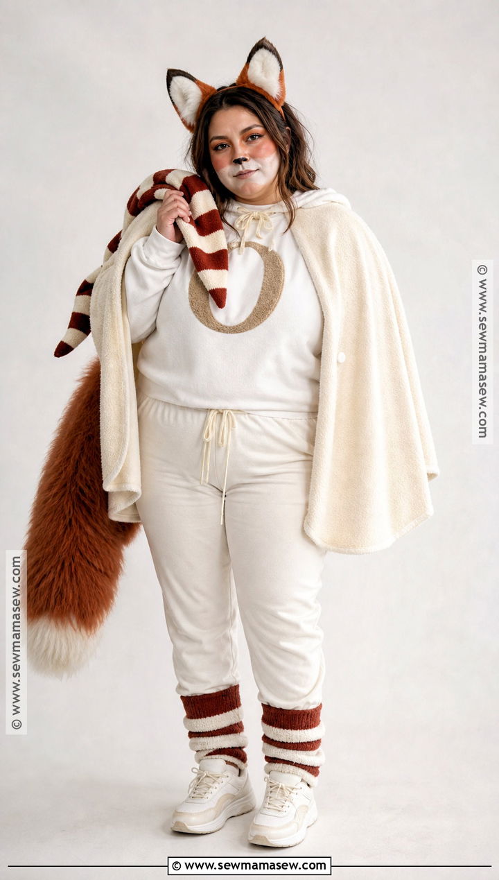 Plus Size Ash Costume With White Joggers - 30 ash fantastic mr fox costume ideas