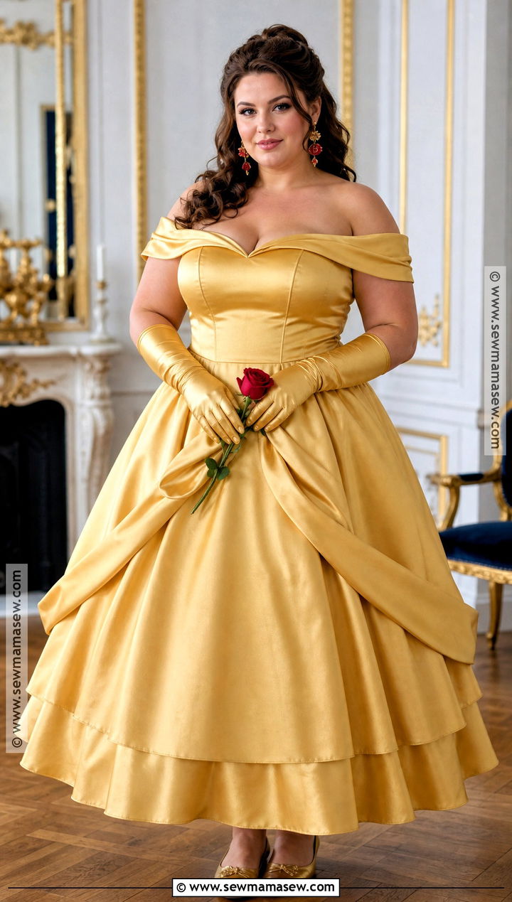 Plus Size Ballroom Belle Costume - 50 belle costume ideas