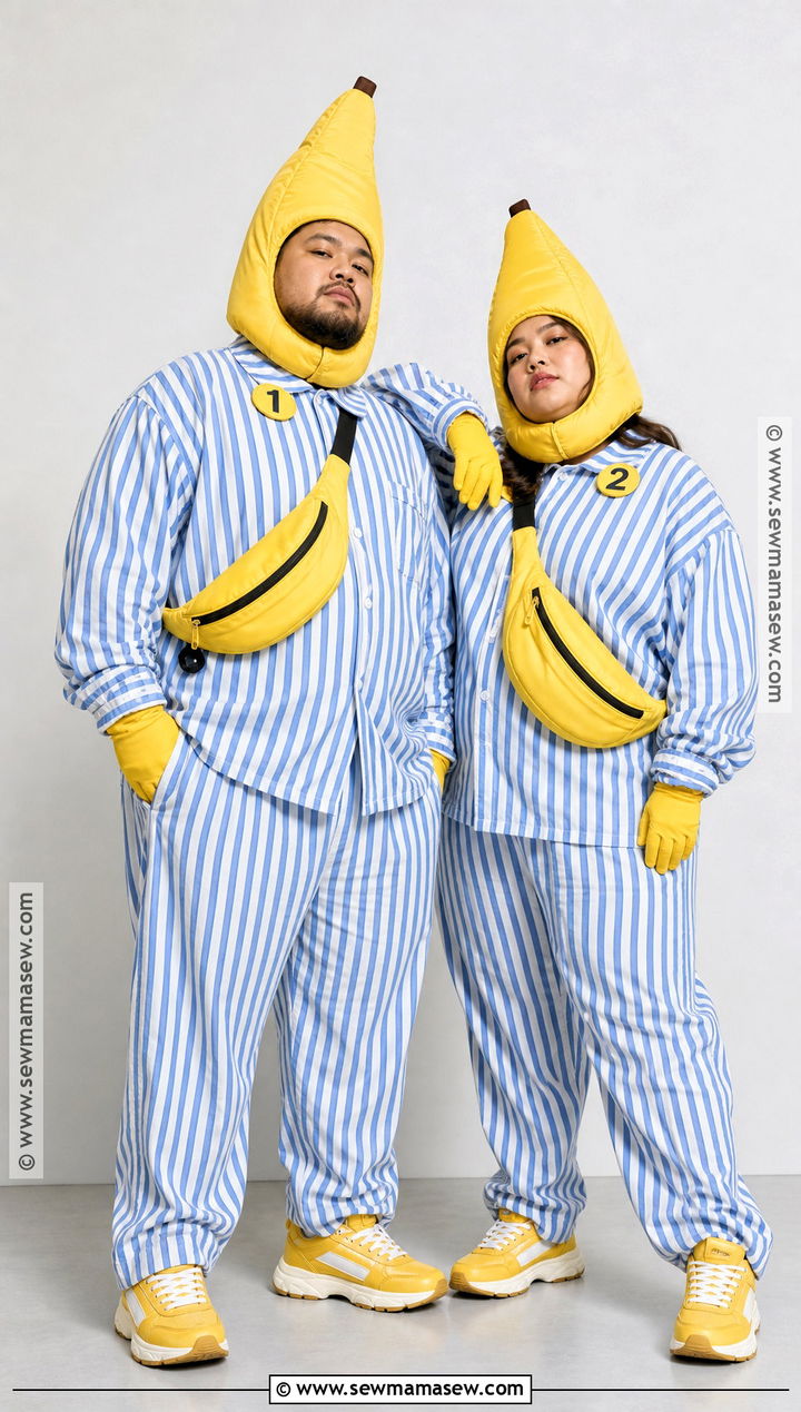 Plus Size Bananas In Pajamas Costume - 30 bananas in pajamas costume