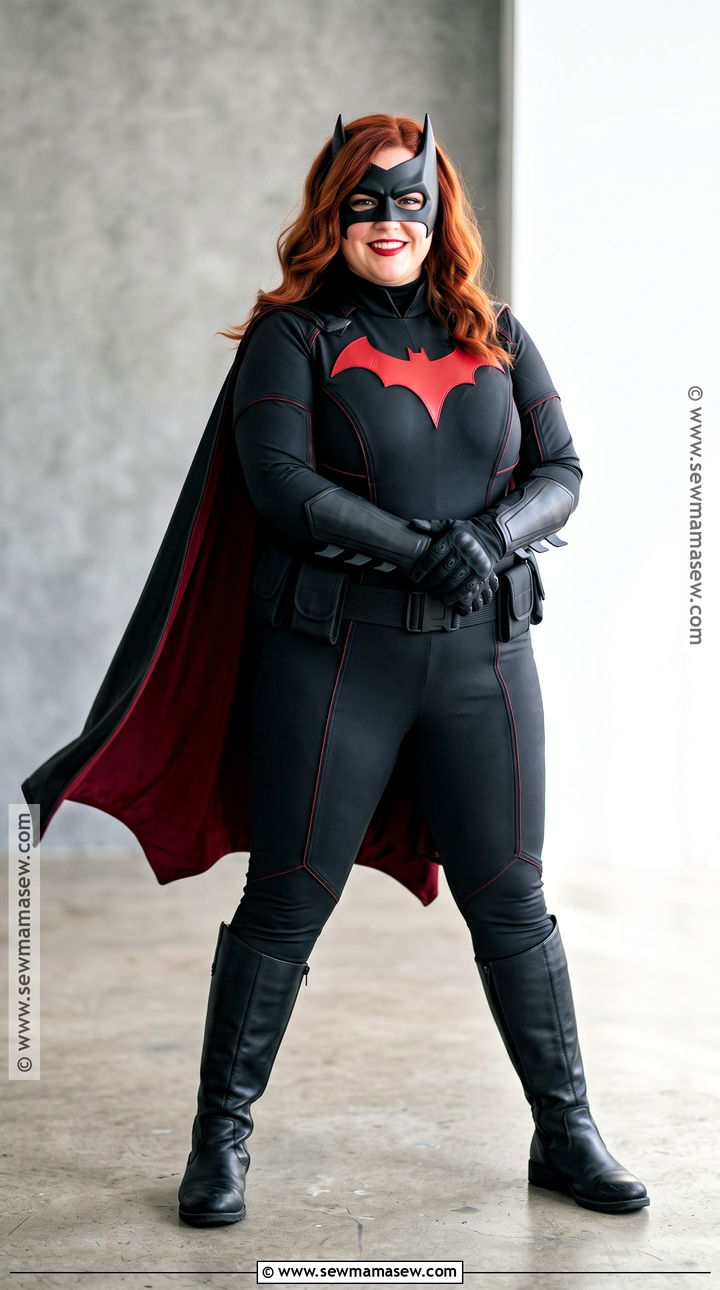 Plus Size Batwoman Costume With Cape - 40 Batwoman Costume Ideas