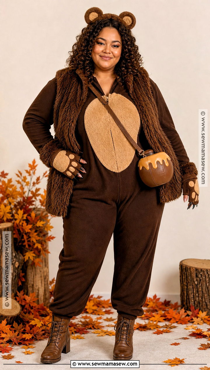 Plus Size Brown Bear Costume - 30 Brown Bear Costume Ideas