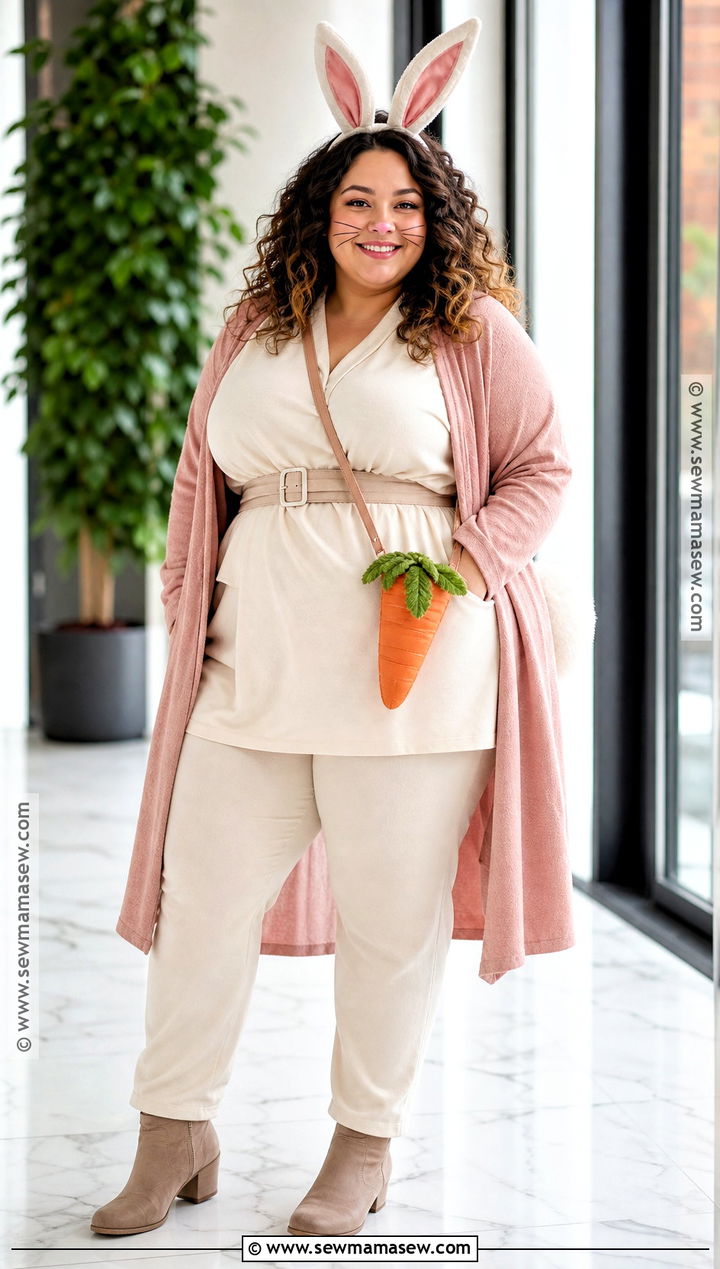 Plus Size Bunny Costume - 30 Cute Bunny Costume Ideas