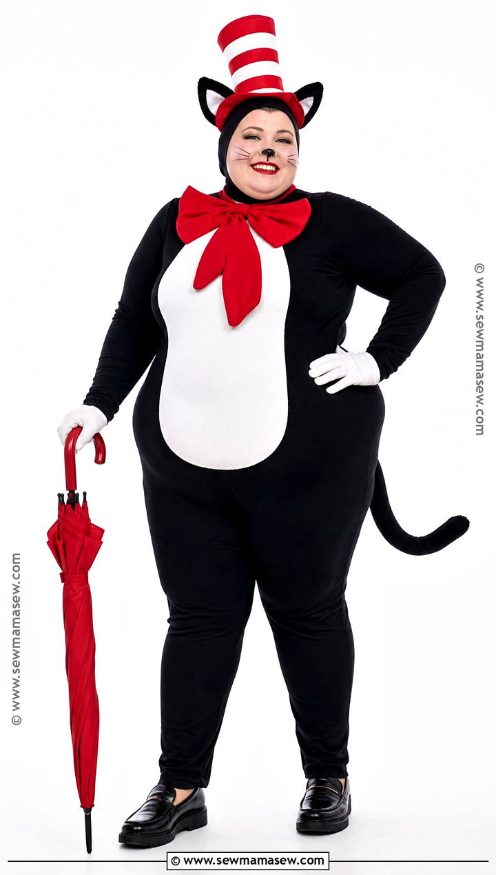 Plus Size Cat In The Hat Costume - 30 cat and the hat costume ideas