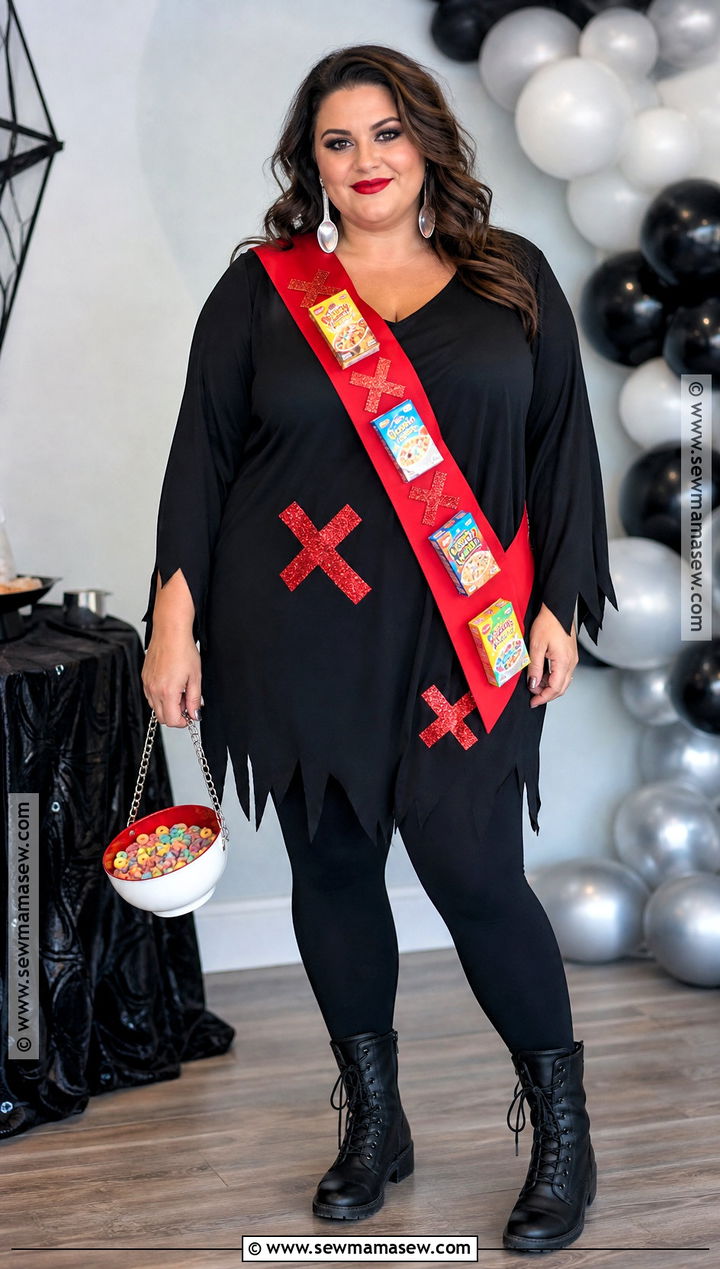 Plus Size Cereal Killer Costume With Tunic - 35 cereal killer costume ideas