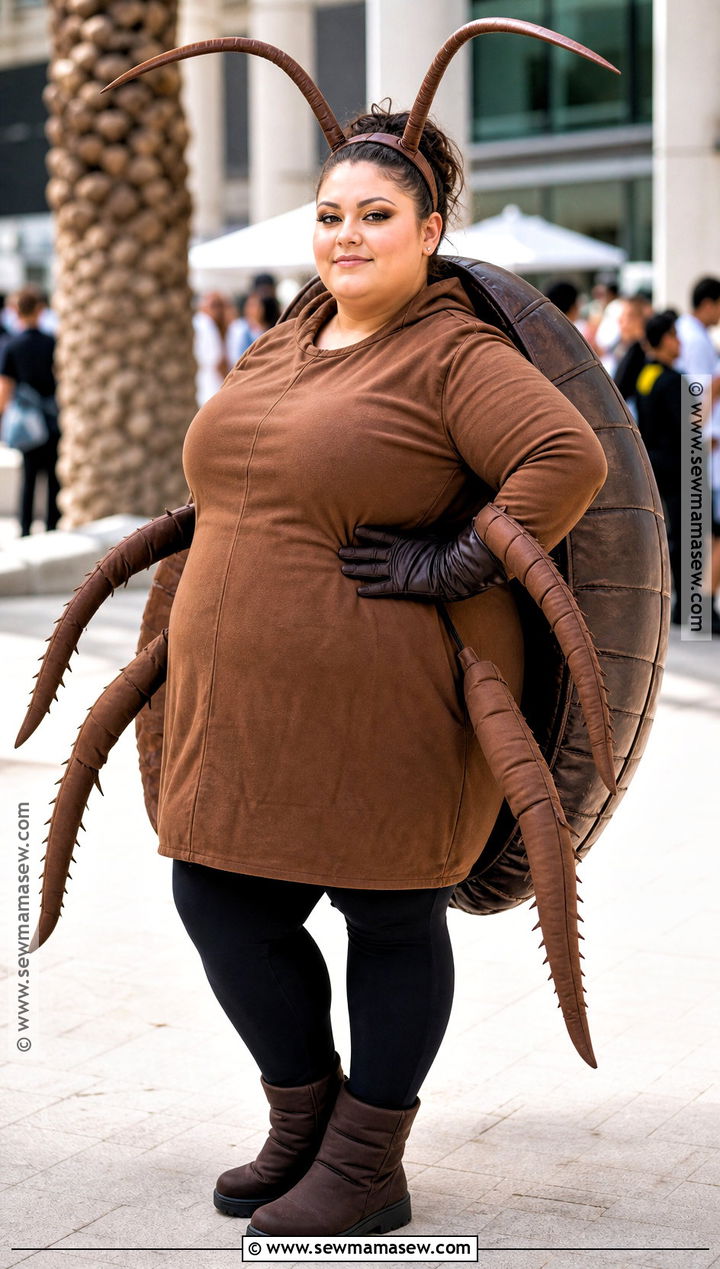 Plus Size Cockroach Costume - 30 Cockroach Costume Ideas