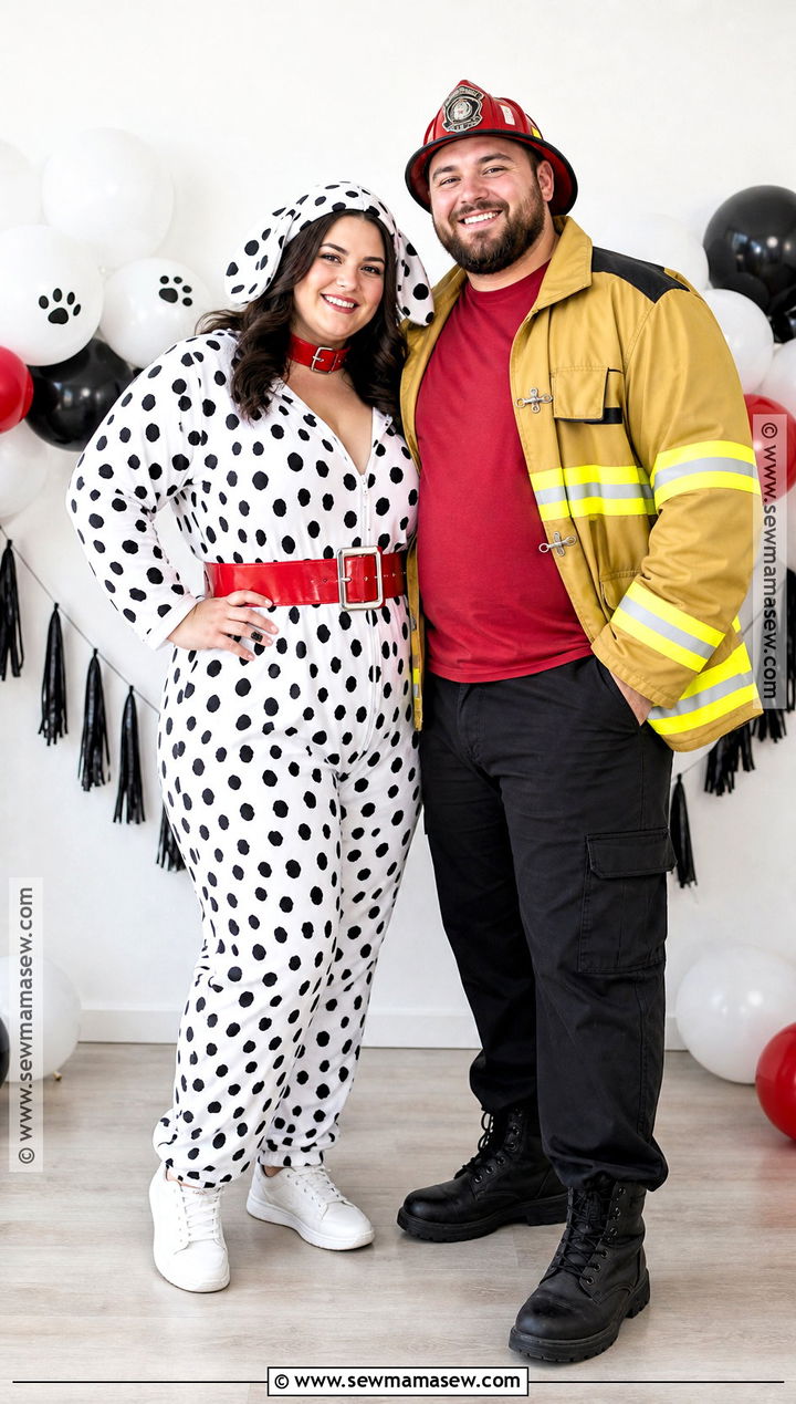 Plus Size Dalmatian And Firefighter Costume - 35 dalmatian and firefighter costume ideas