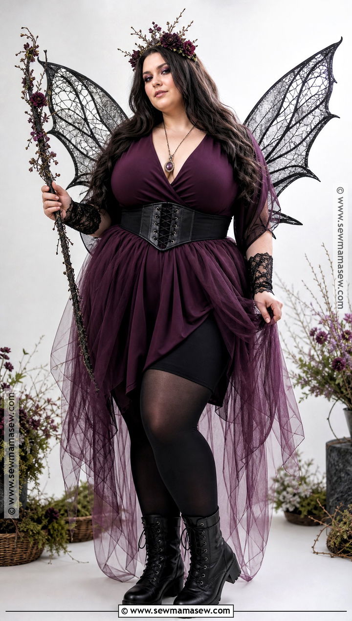 Plus Size Dark Fairy Costume - 30 Dark Fairy Halloween Costumes