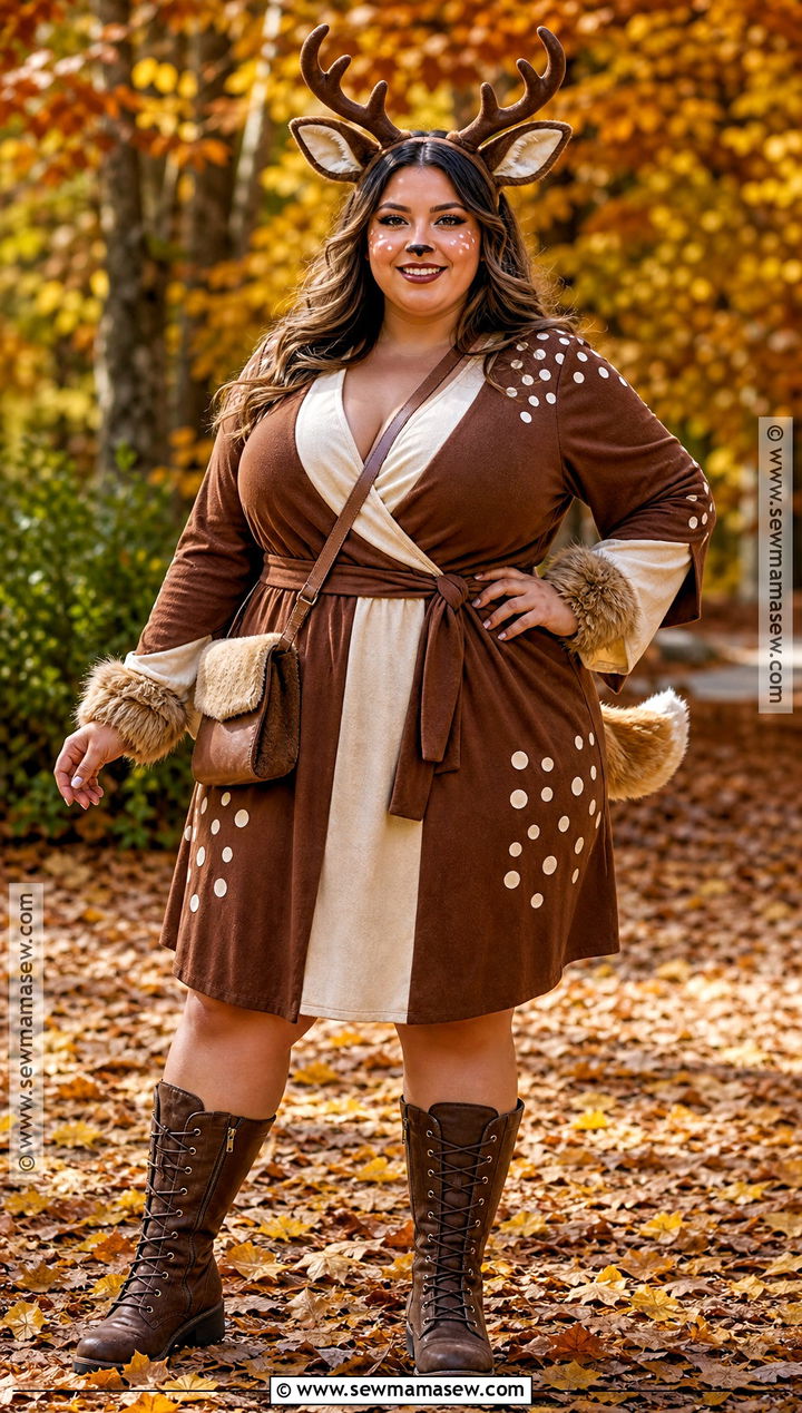 Plus Size Deer Costume - 40 deer costume ideas for women