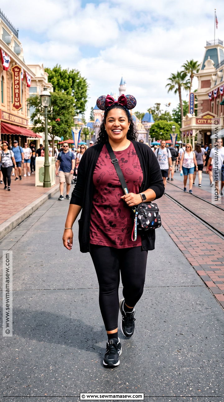Plus Size Disney Tunic And Leggings Outfit - 20 Disney November Outfits