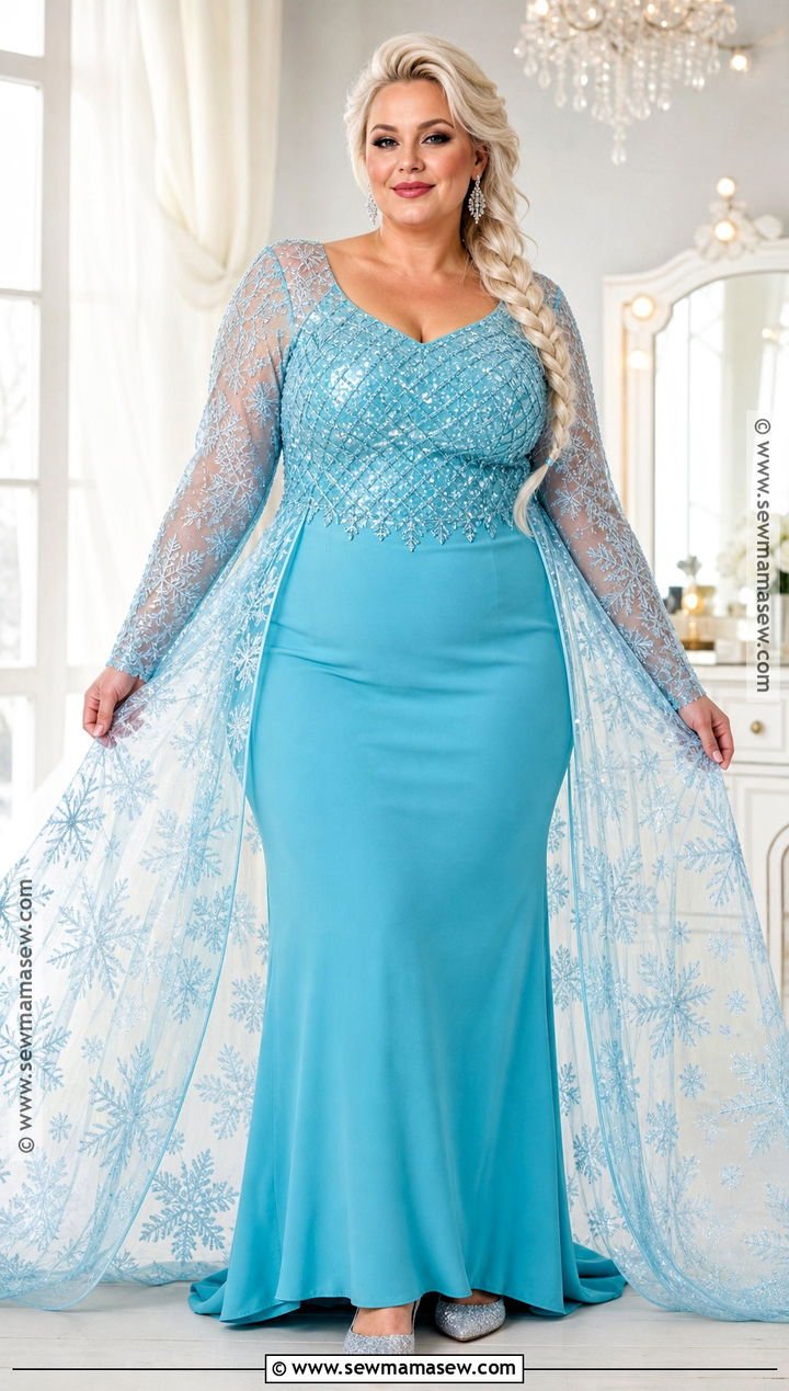 Plus Size Elsa Ice Queen Costume - 30 elsa frozen costume ideas